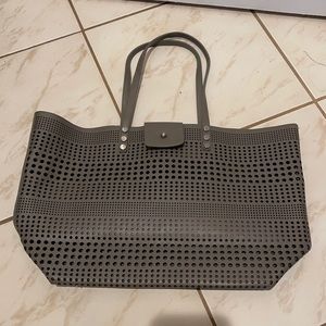BCBGeneration Grey Tote